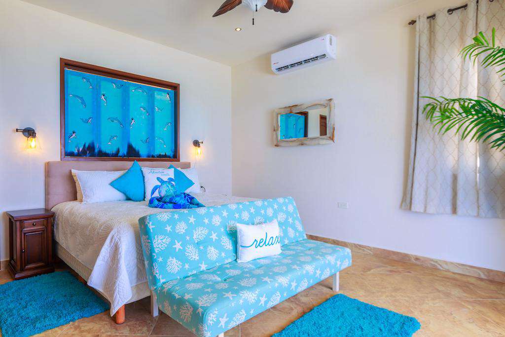 Each bedroom comes with a closet space and beautiful design