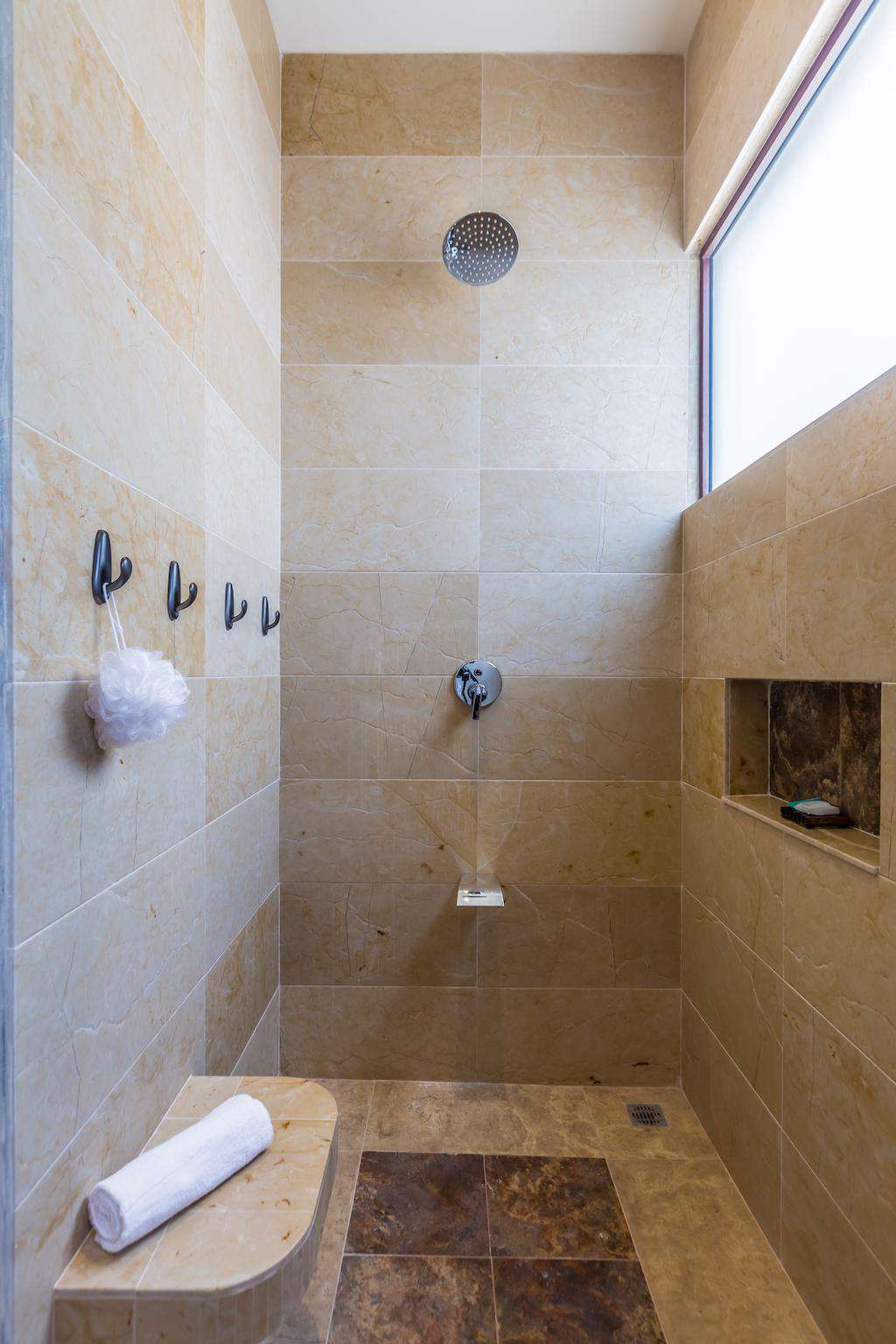 Large showers
