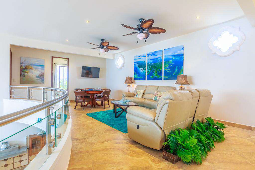 Upstairs living room