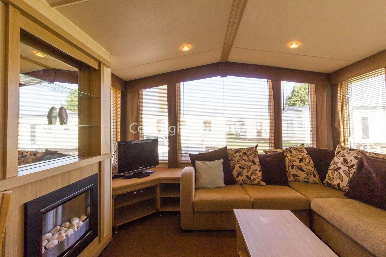 Cosy feel to this lounge