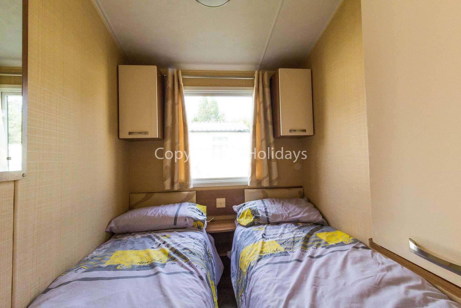 Static home for hire at the Southview Holiday Park