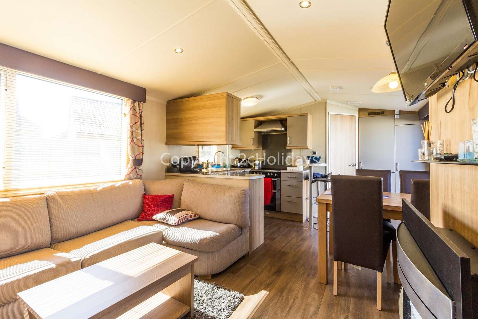 Don't forget to download your loyalty card after staying in this caravan for hire.