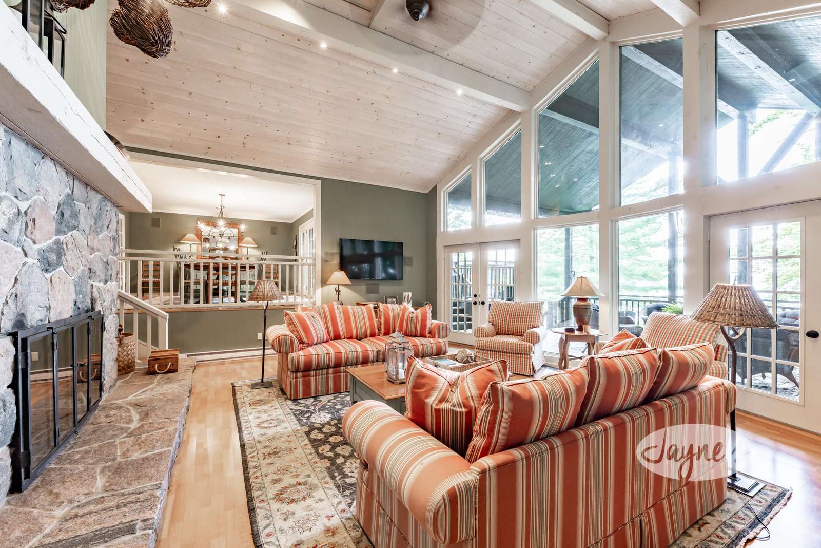 Great Room & Fireplace