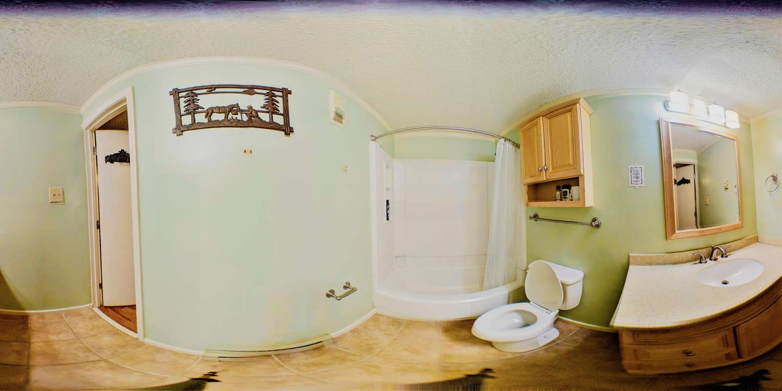 Wide Angle Master Bath Picture