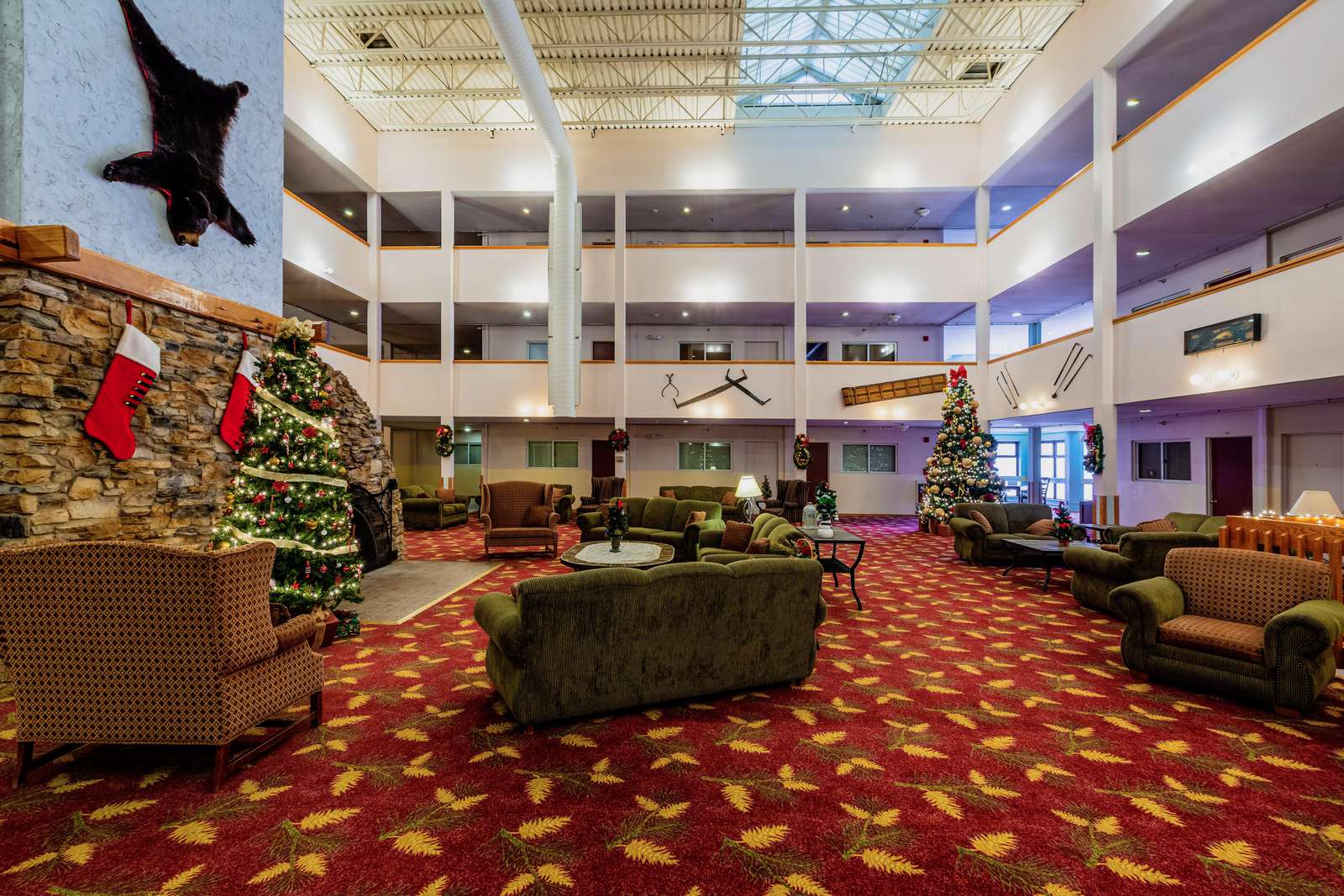 Chill in the lobby