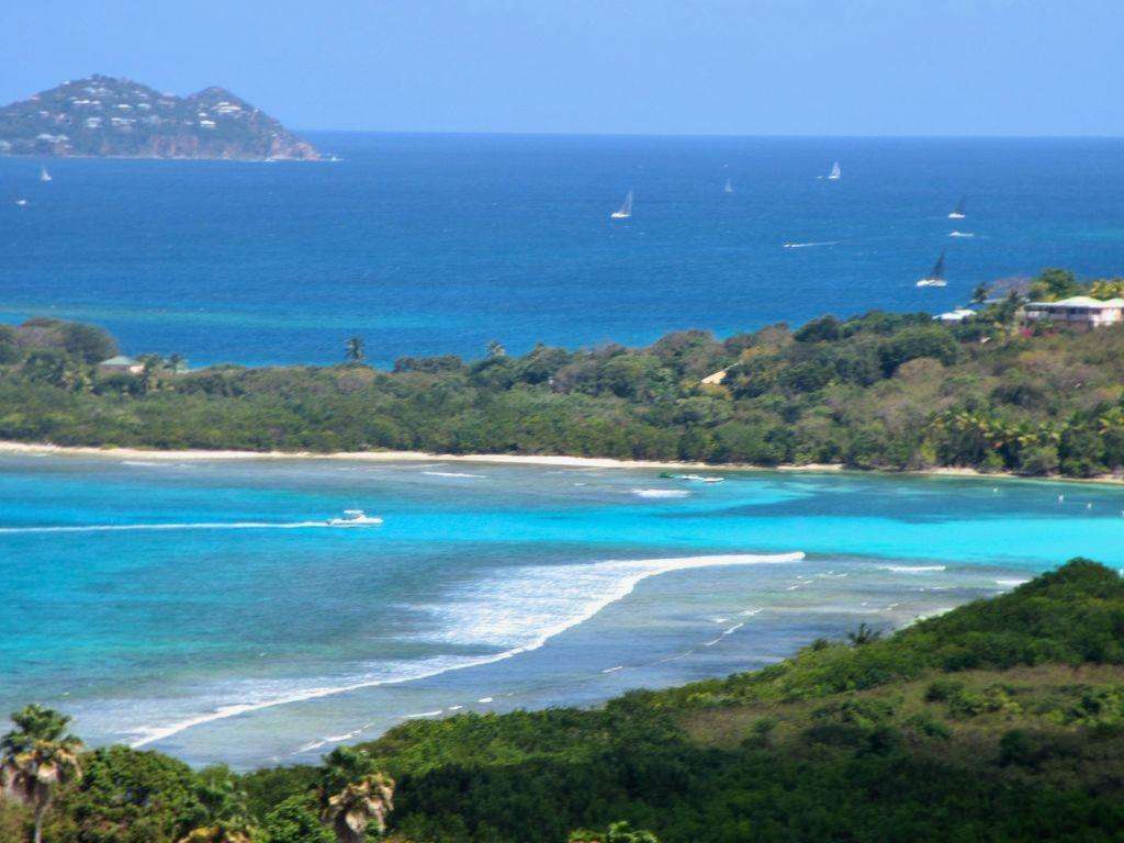 View To Lindquist Beach and St. John