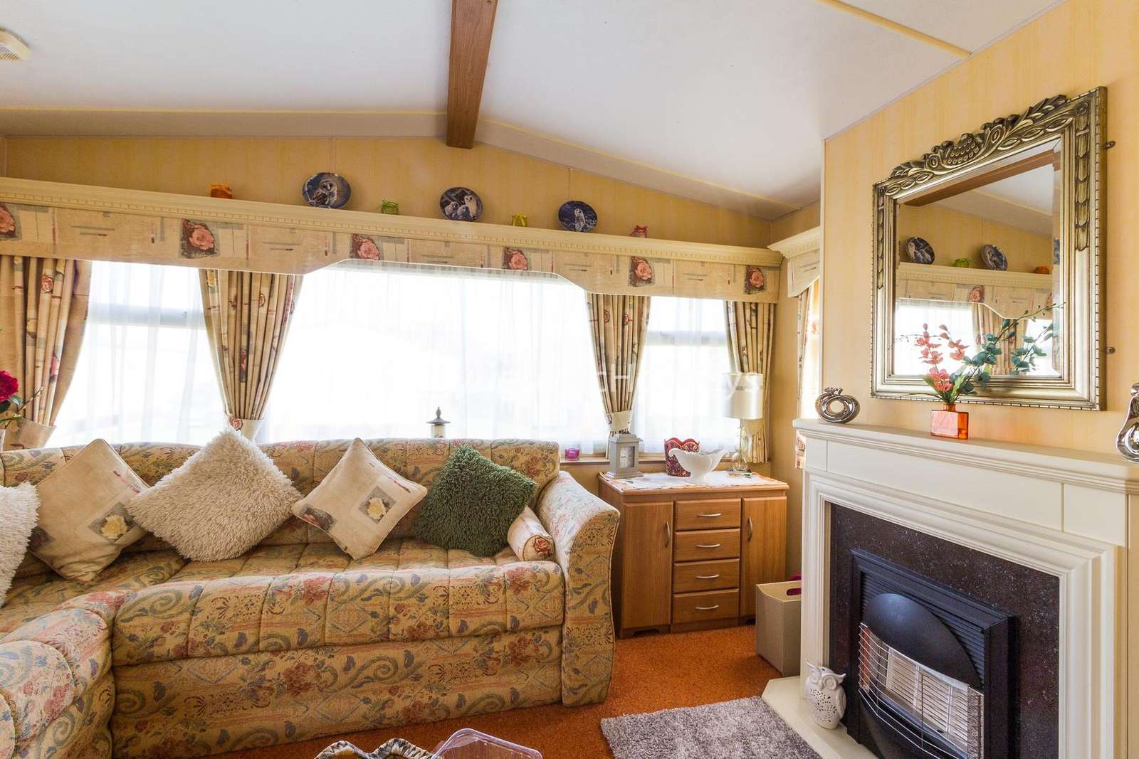 Don't forget to download your loyalty card after staying in this caravan for hire.