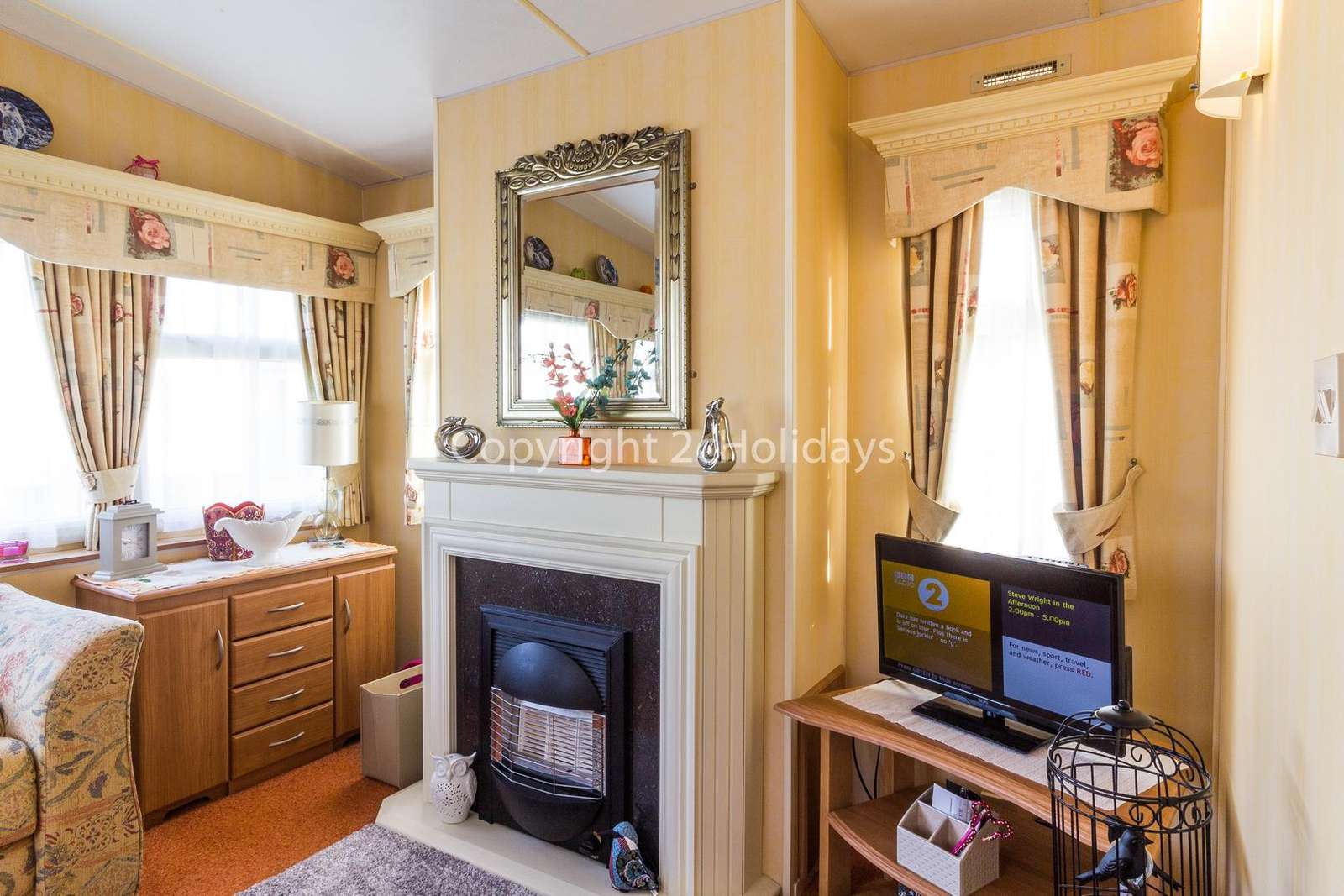 Come and stay in this private accommodation Broadland Sands Holiday Park.