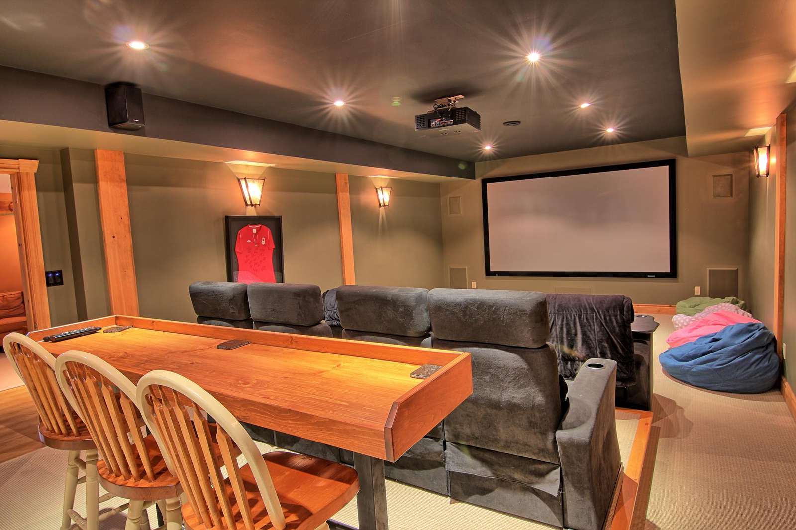 Lower Level Theatre Room