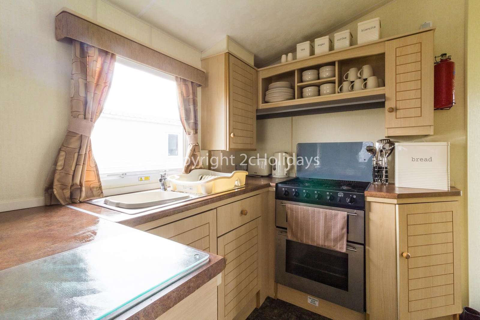 Come and stay in this private accommodation at Cherry Tree Holiday Park
