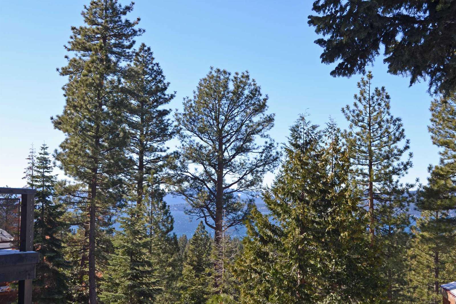 Lake Tahoe View from back of home