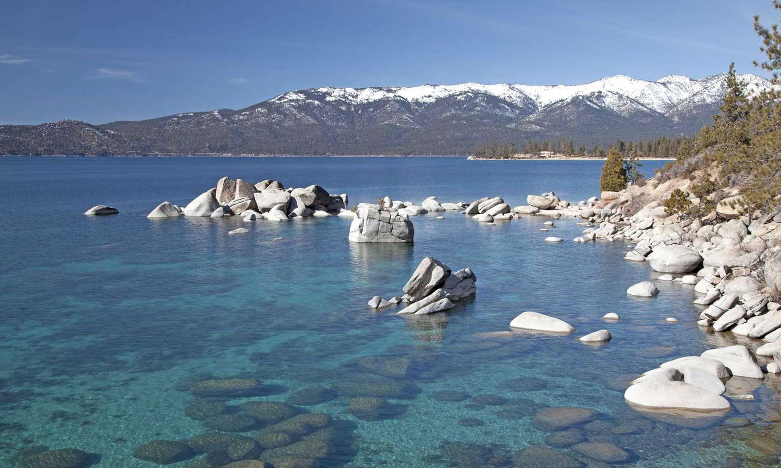 Lake Tahoe and Mt Rose
