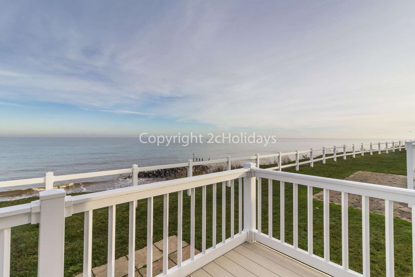 Hopton accommodation with a sea view