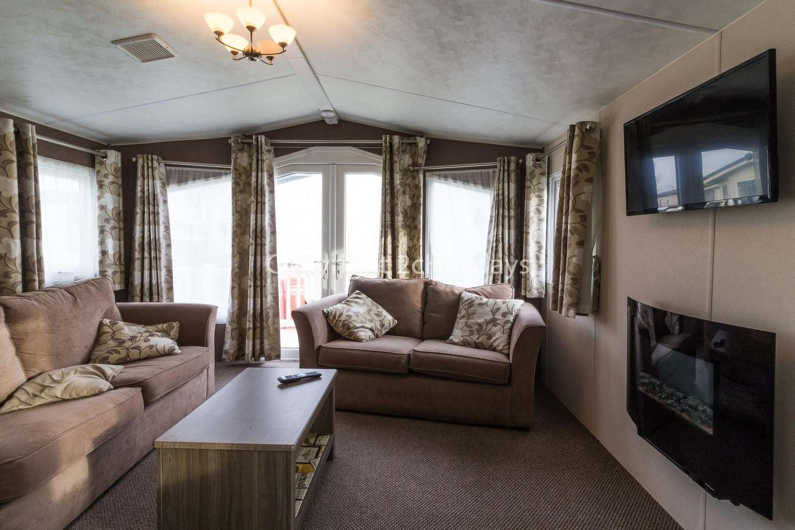 Don't forget to download your loyalty card after staying in this caravan for hire.