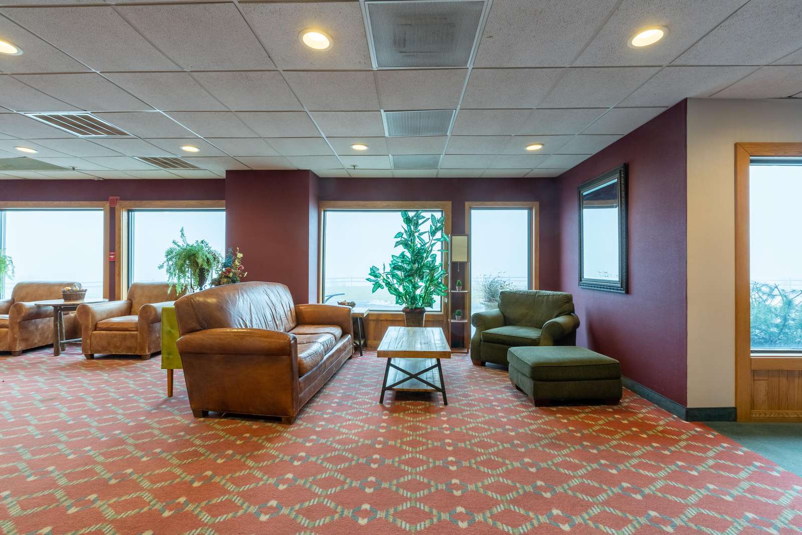 Conference Area - Basement of Mountain Lodge