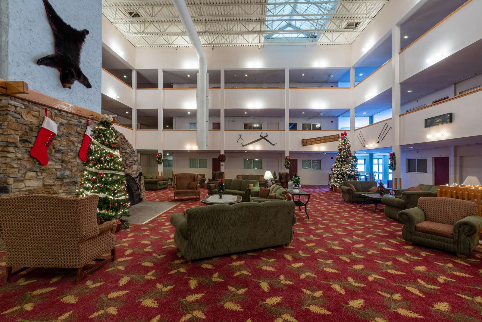 Mountain Lodge Main Lobby Area