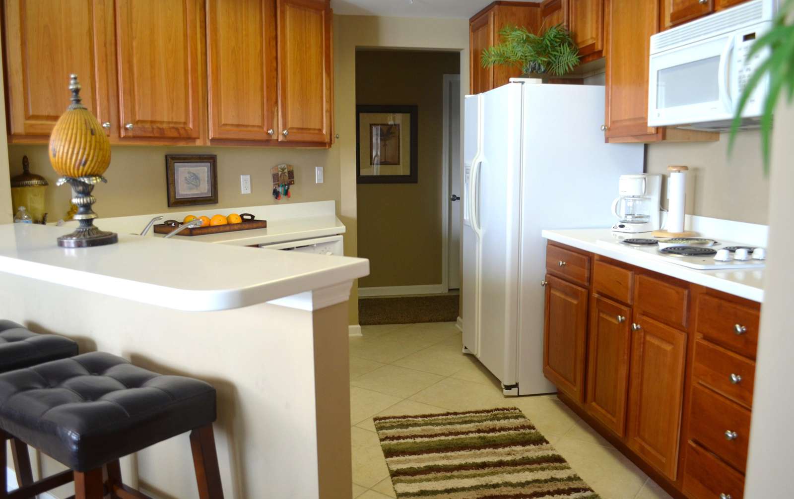 Fully equipped kitchen