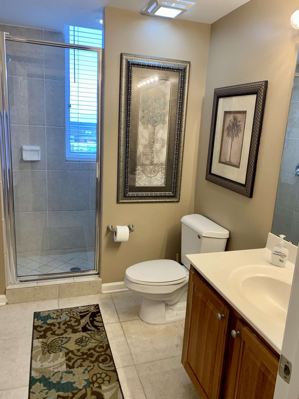 Third bathroom with shower