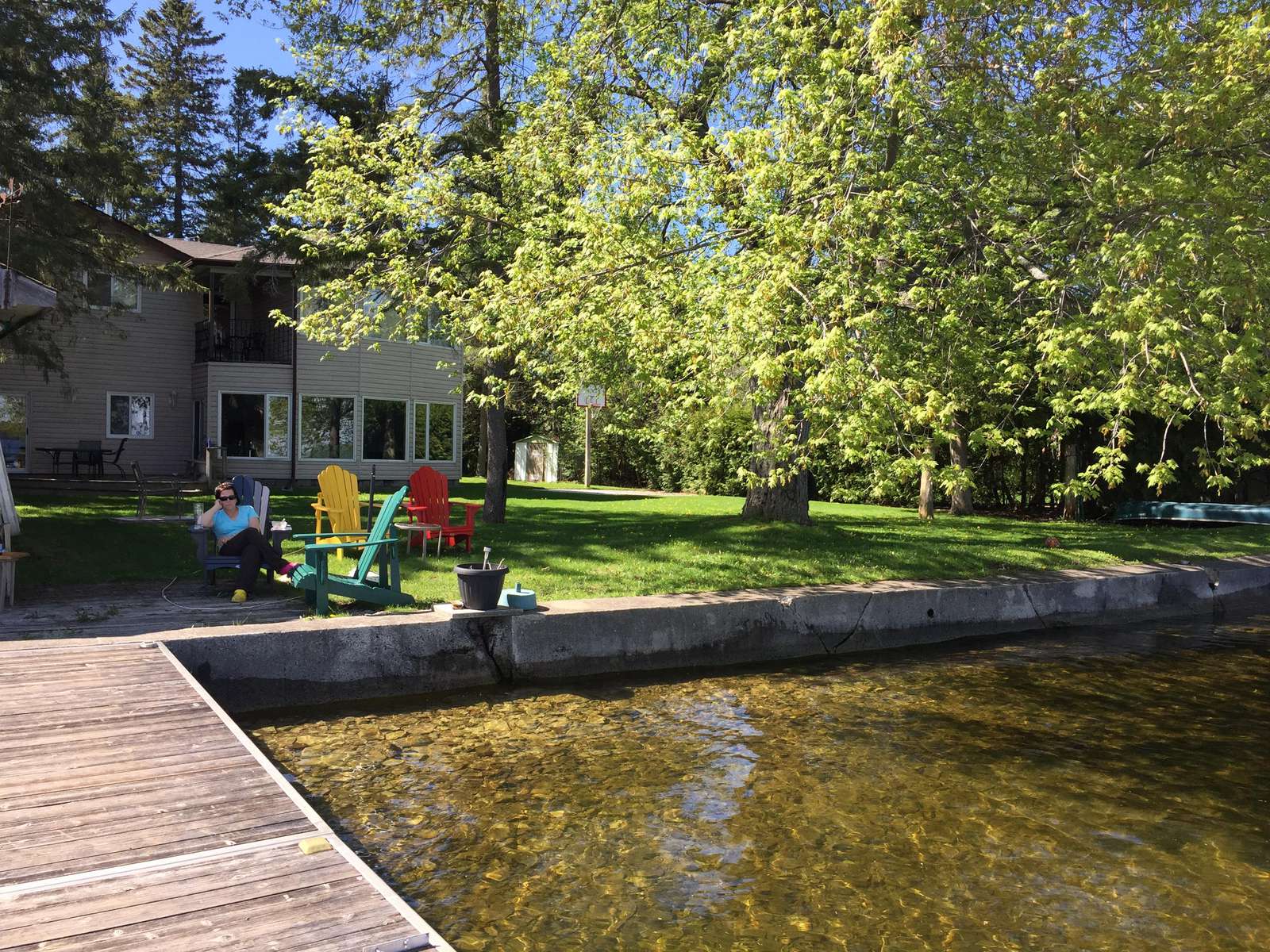 Cottage and Shoreline - property