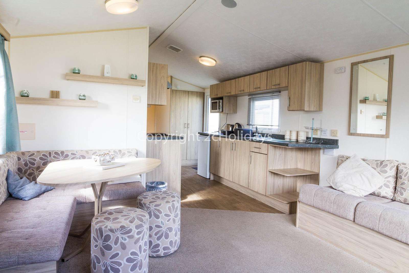Caravan for hire in Great Yarmouth, Norfolk