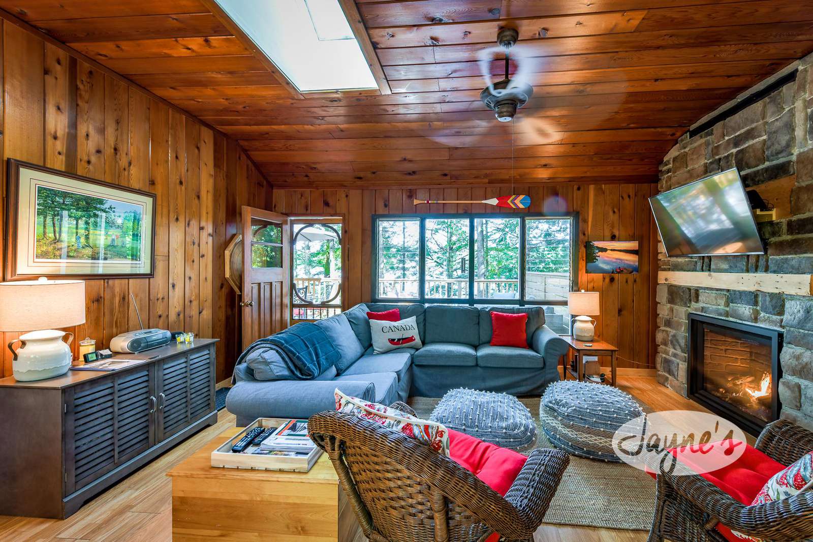 Great Room & Fireplace