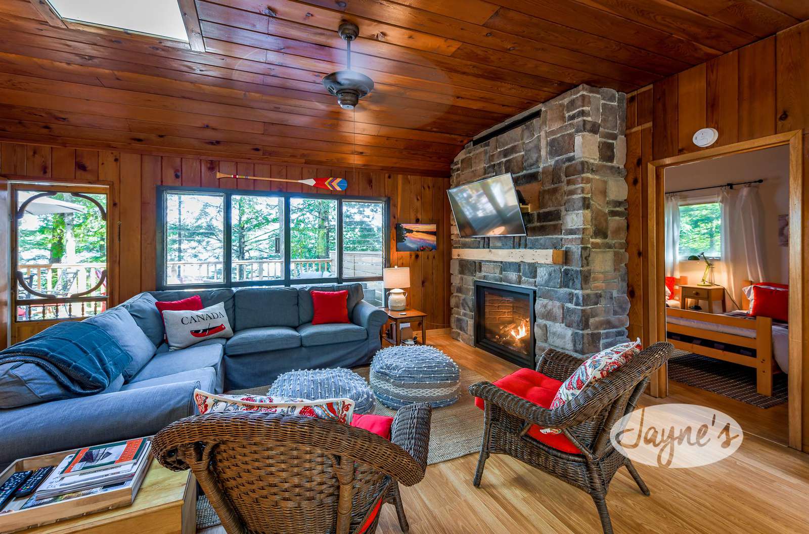 Great Room & Fireplace