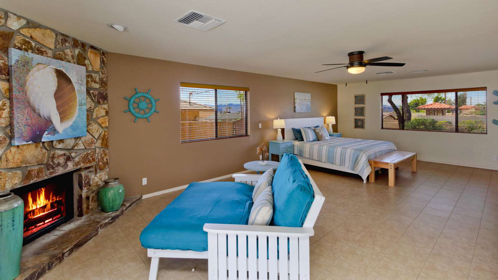 Turquoise Master Suite