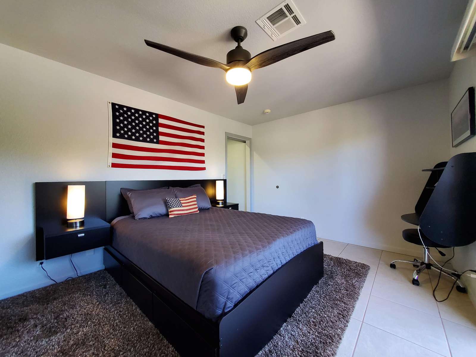 Queen Captain's Bed