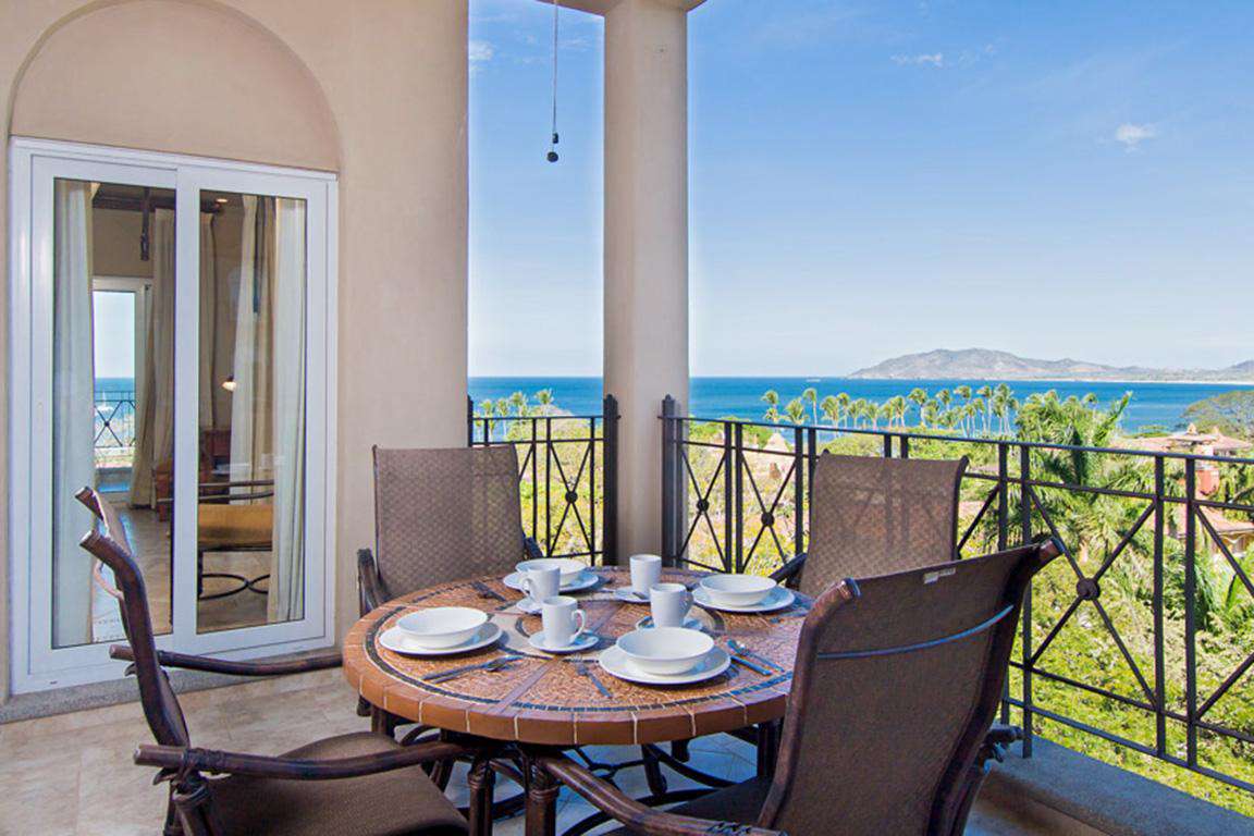 Private oversized balcony with stunning ocean views