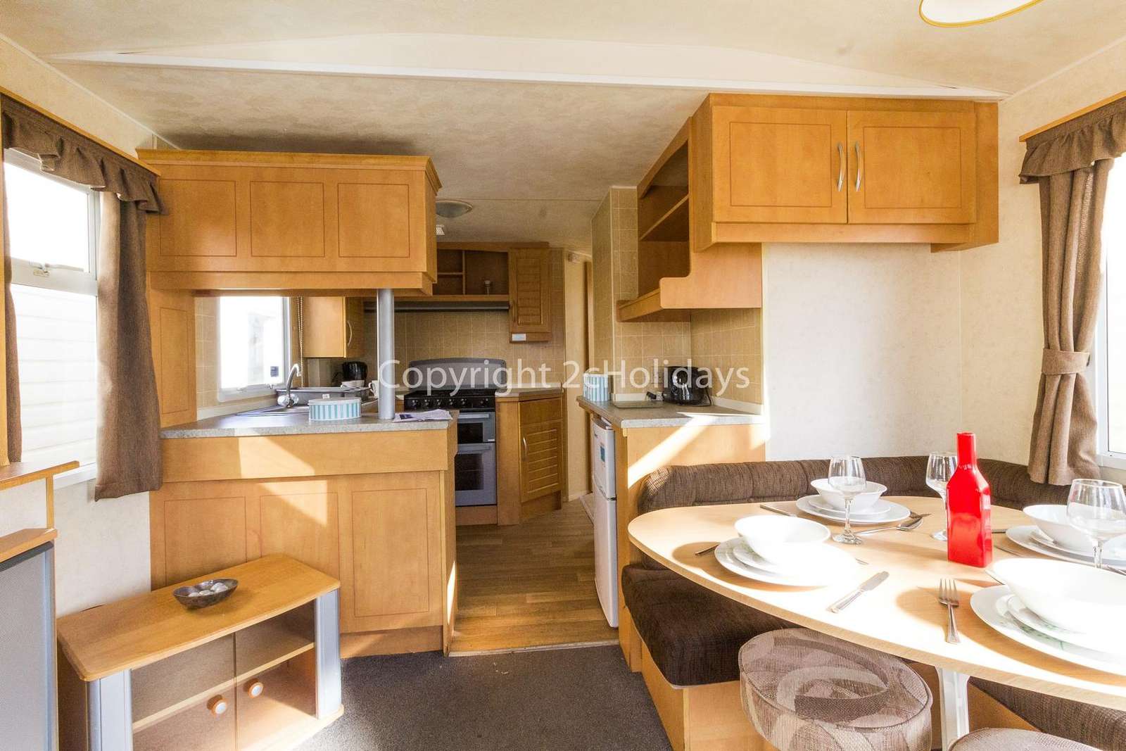 Open plan kitchen/dinner, ideal for families!