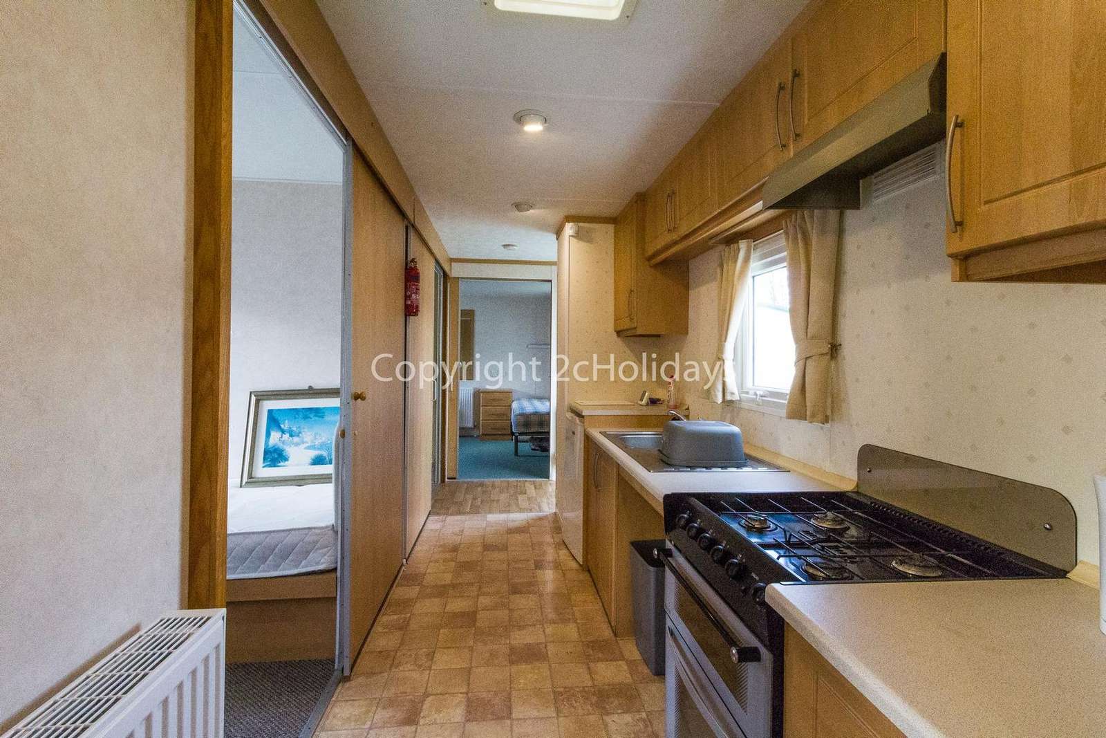 Well equipped kitchen, perfect for self-catering holidays!