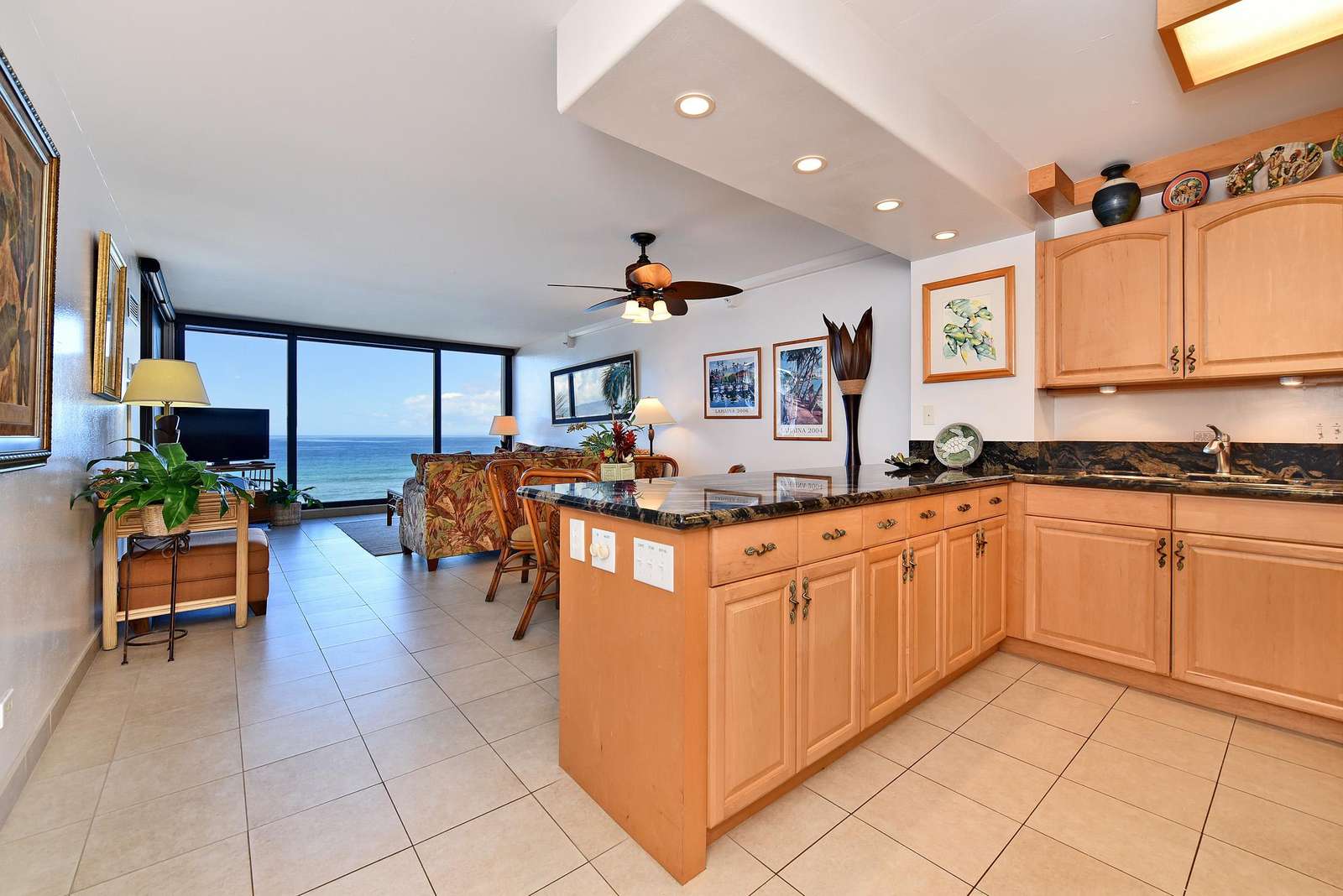 View of Kitchen/Living Room