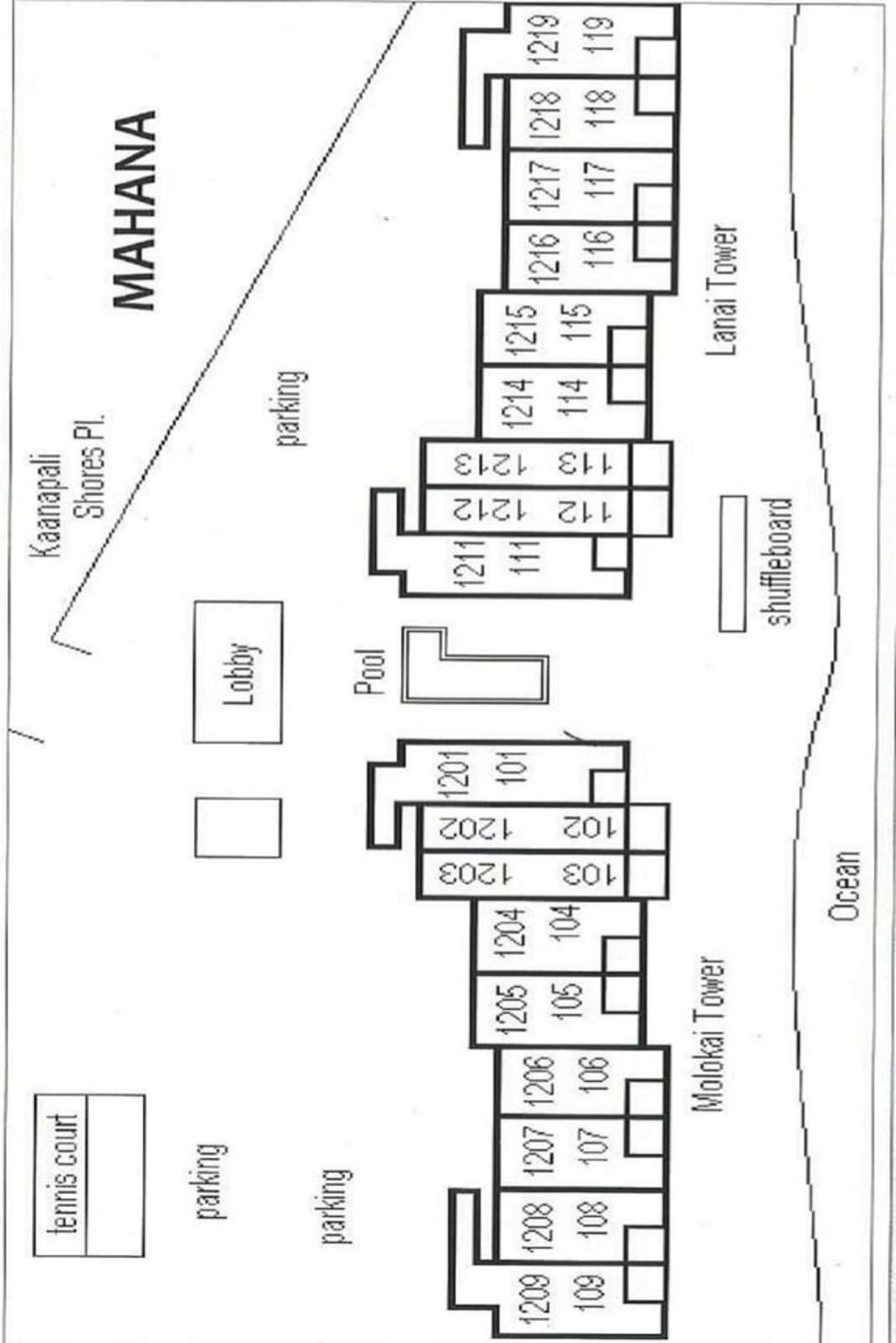 Mahana Property Map