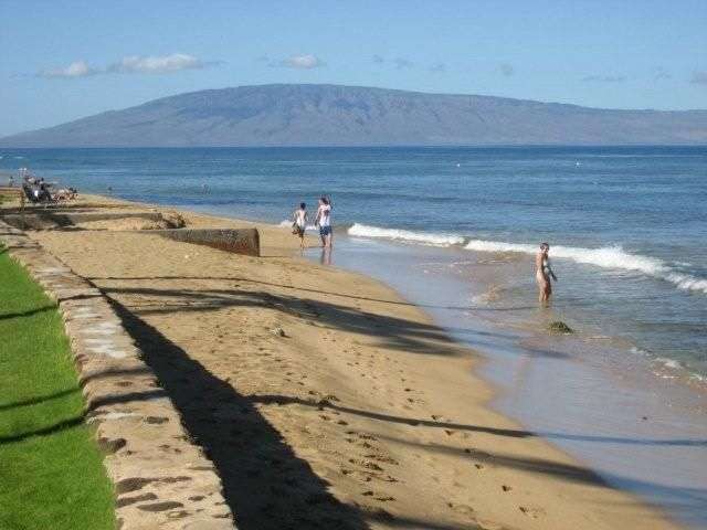 beach in front of Papakea
