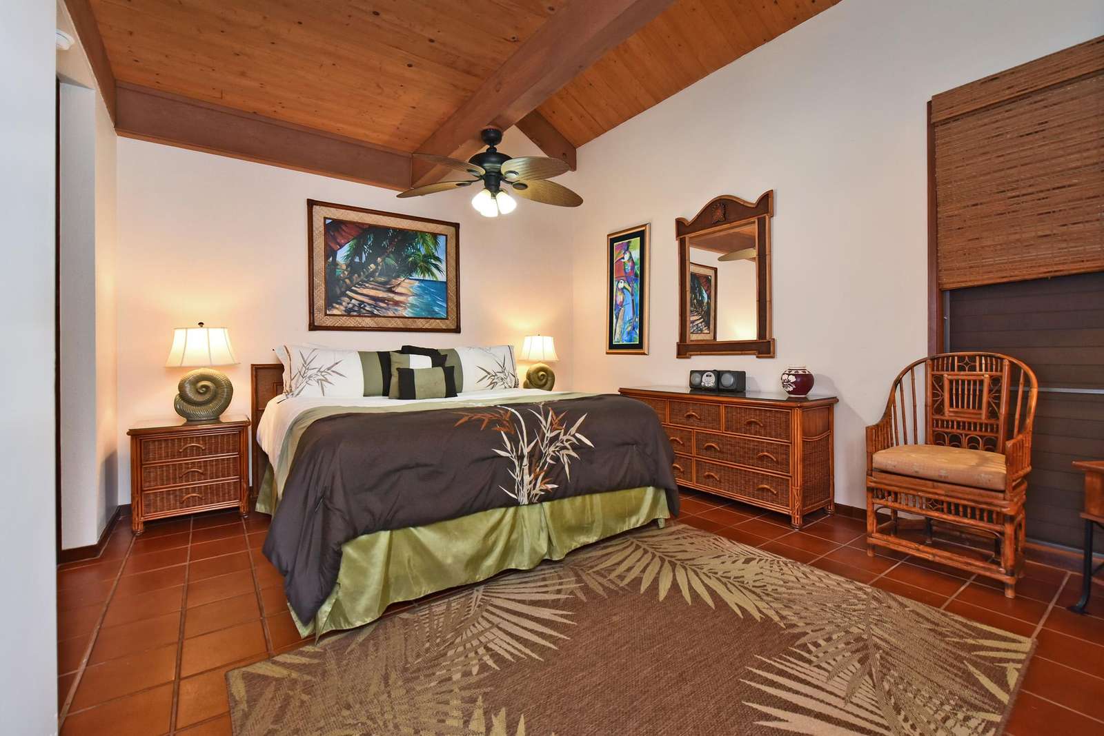 2nd Master Bedroom w/Garden View