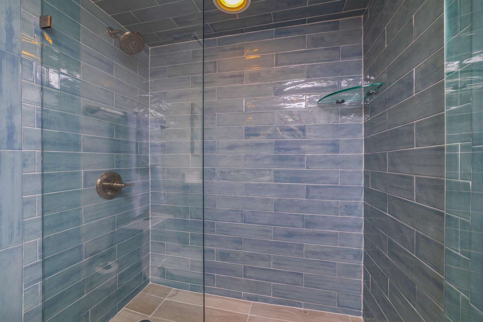 Upstairs Bathroom with Large Walk-in Shower