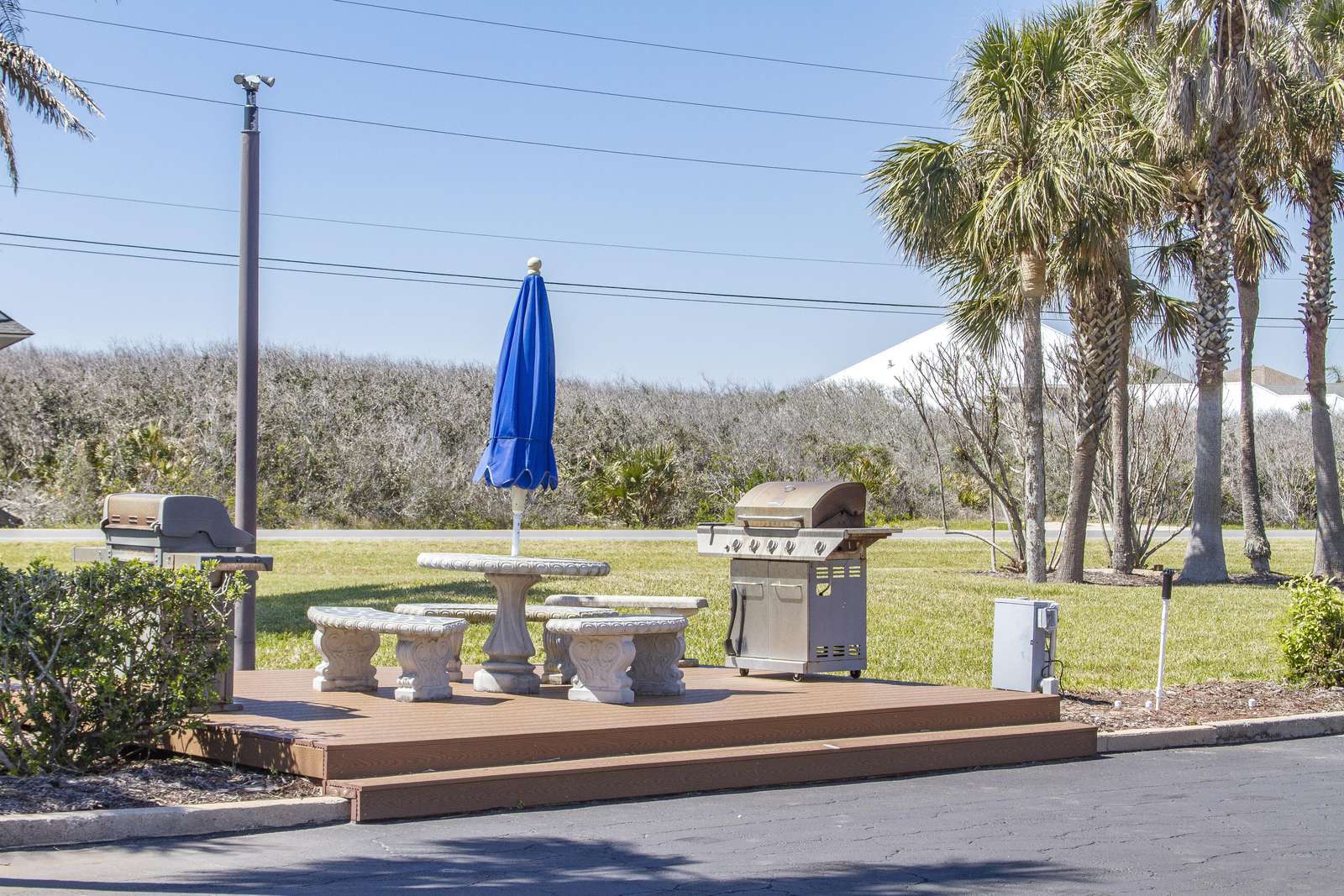 Propane Grills and Ourdoor Seating