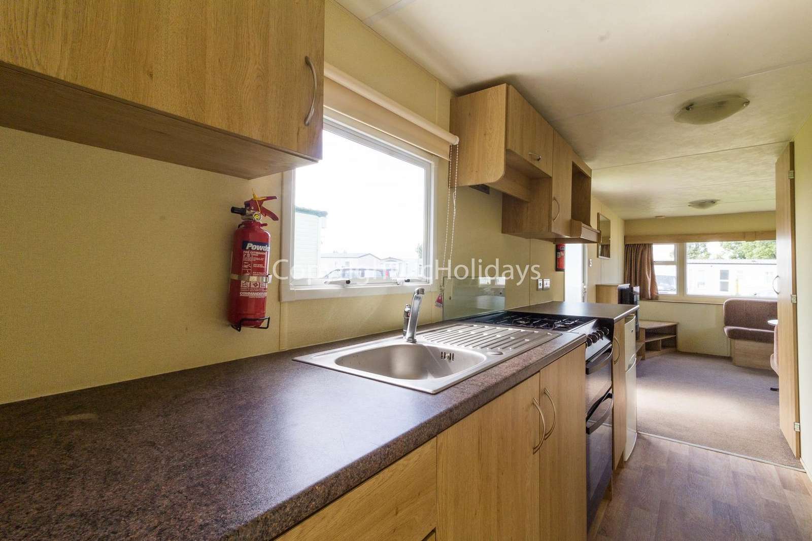 Fully equipped kitchen, perfect for self-catering holidays!