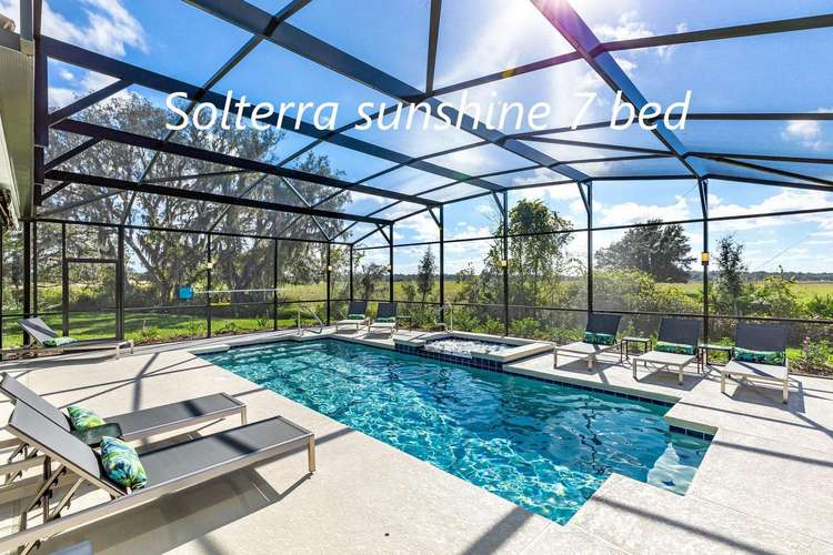 Solterra Sunshine – Luxury 7 Bed Villa - Pool and Spa in Gated resort Preview 0