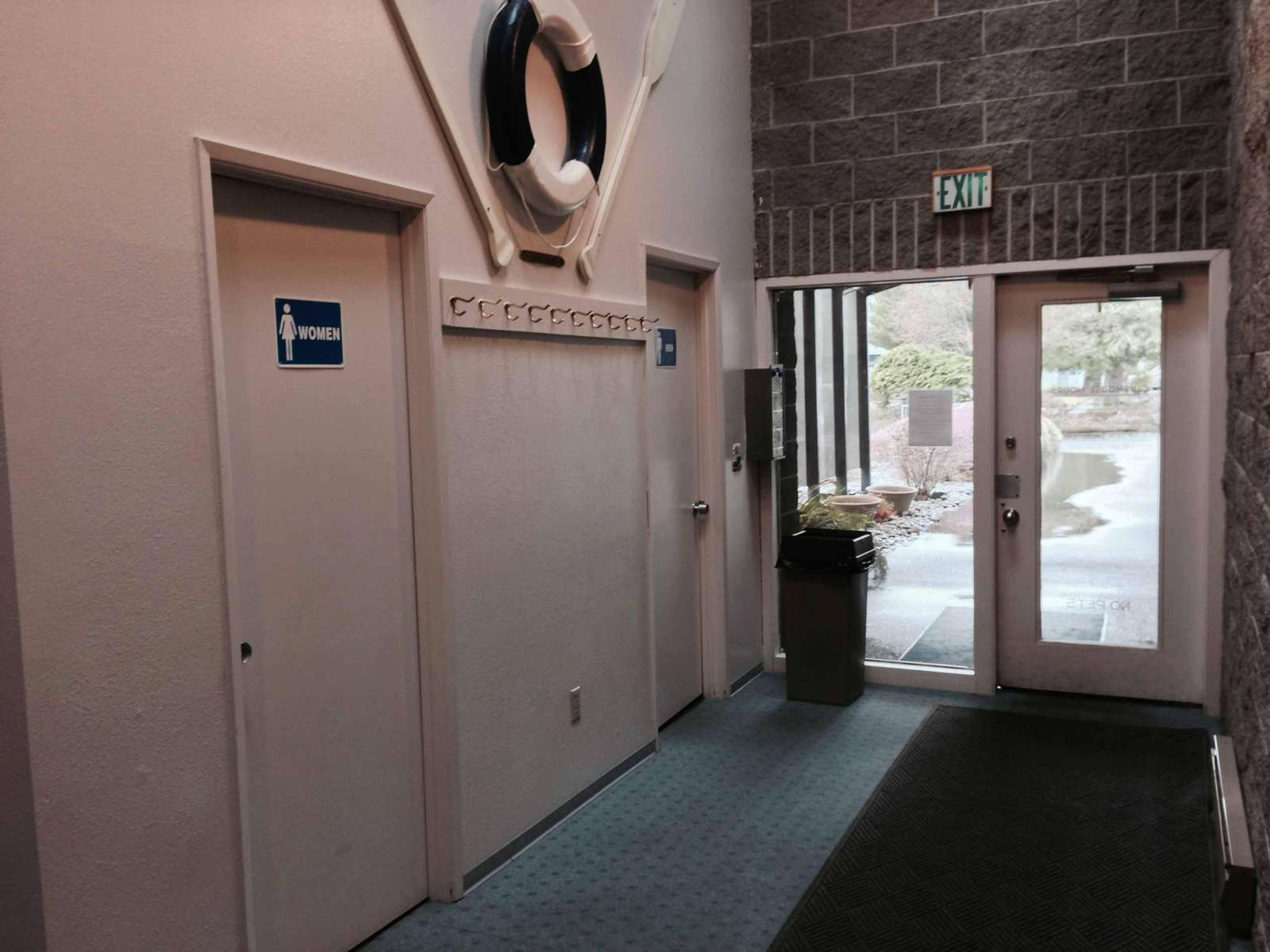 Entrance to Clubhouse