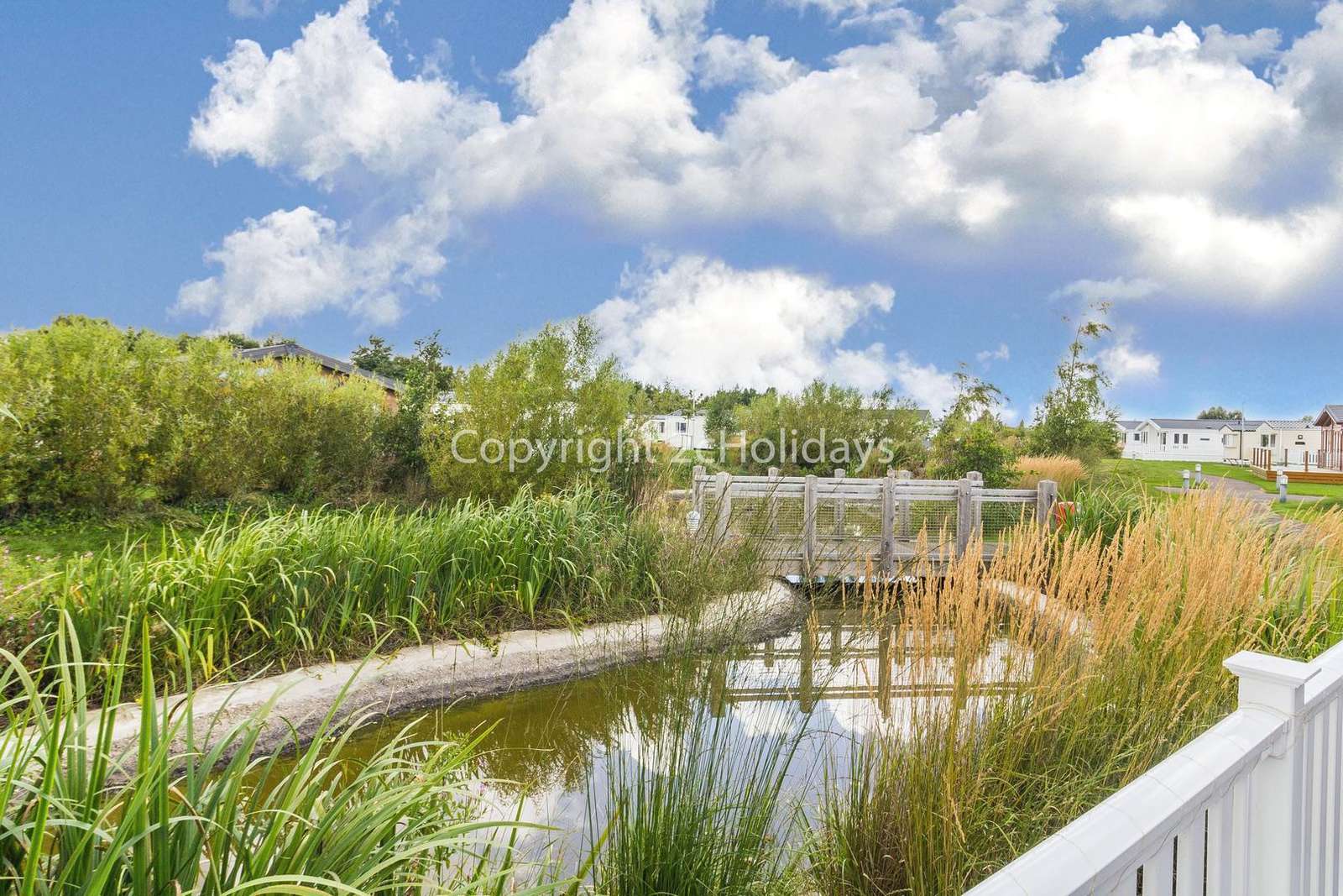 Beautiful pond views!