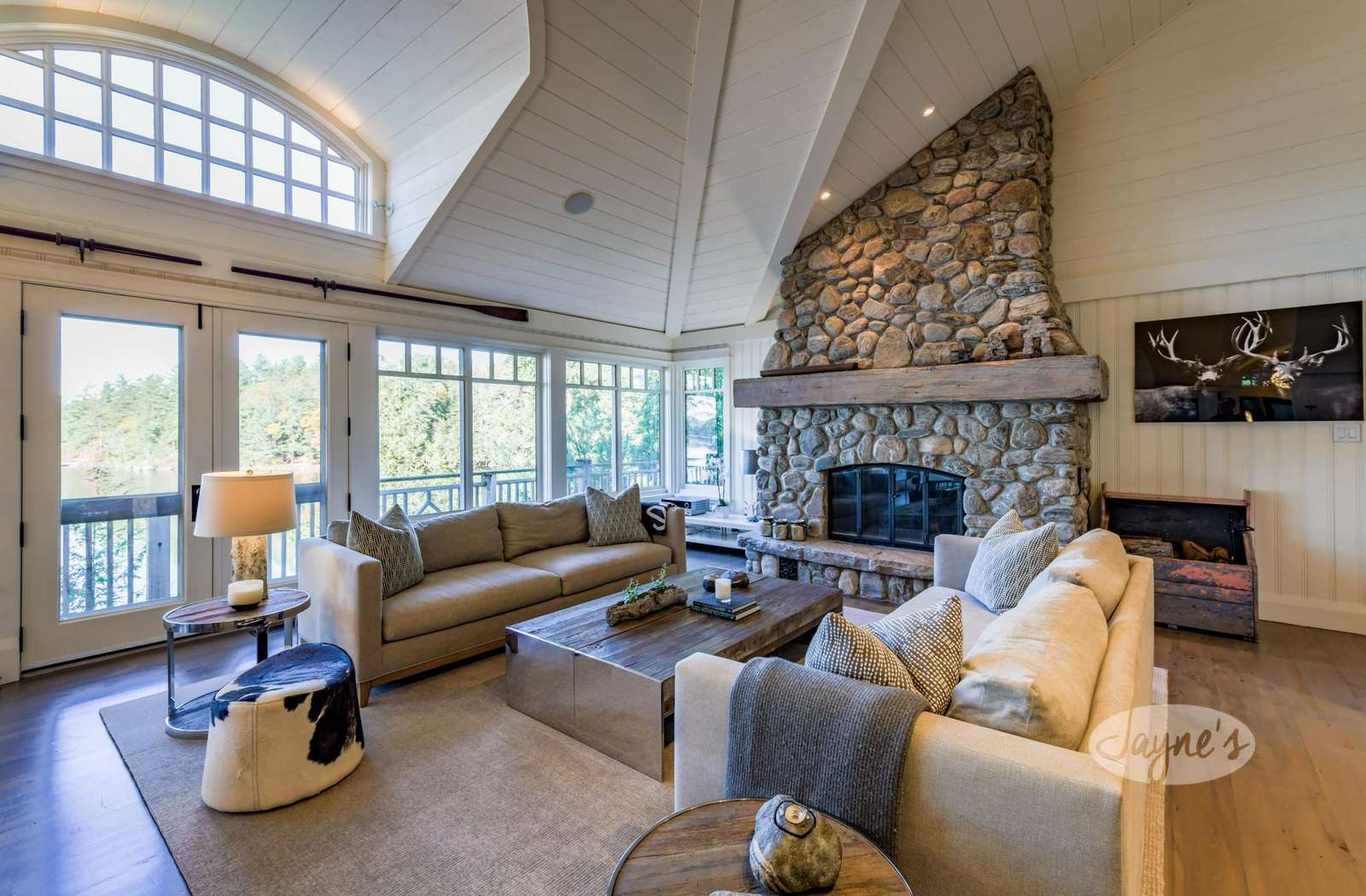 Great Room & Fireplace