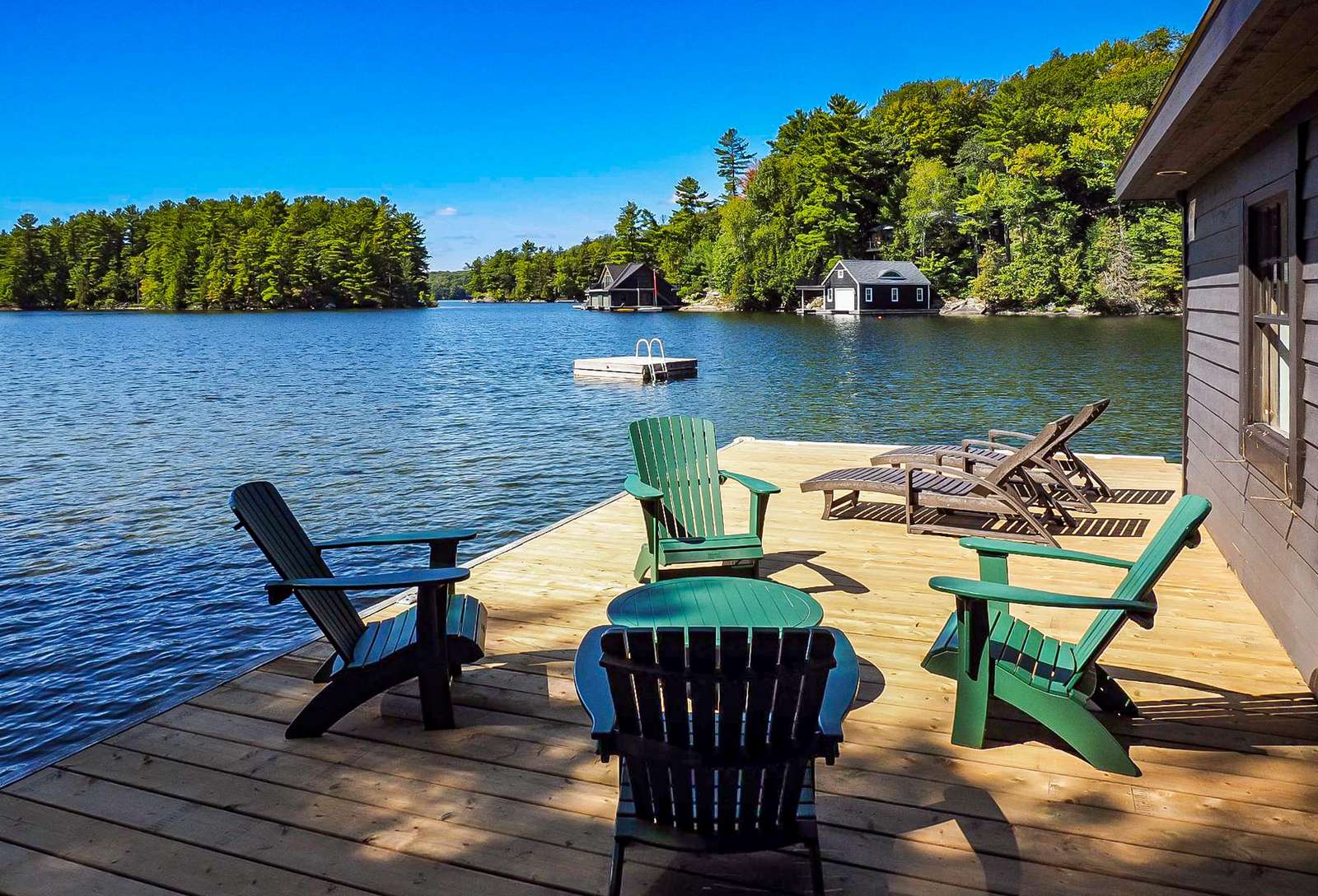 Boathouse dock