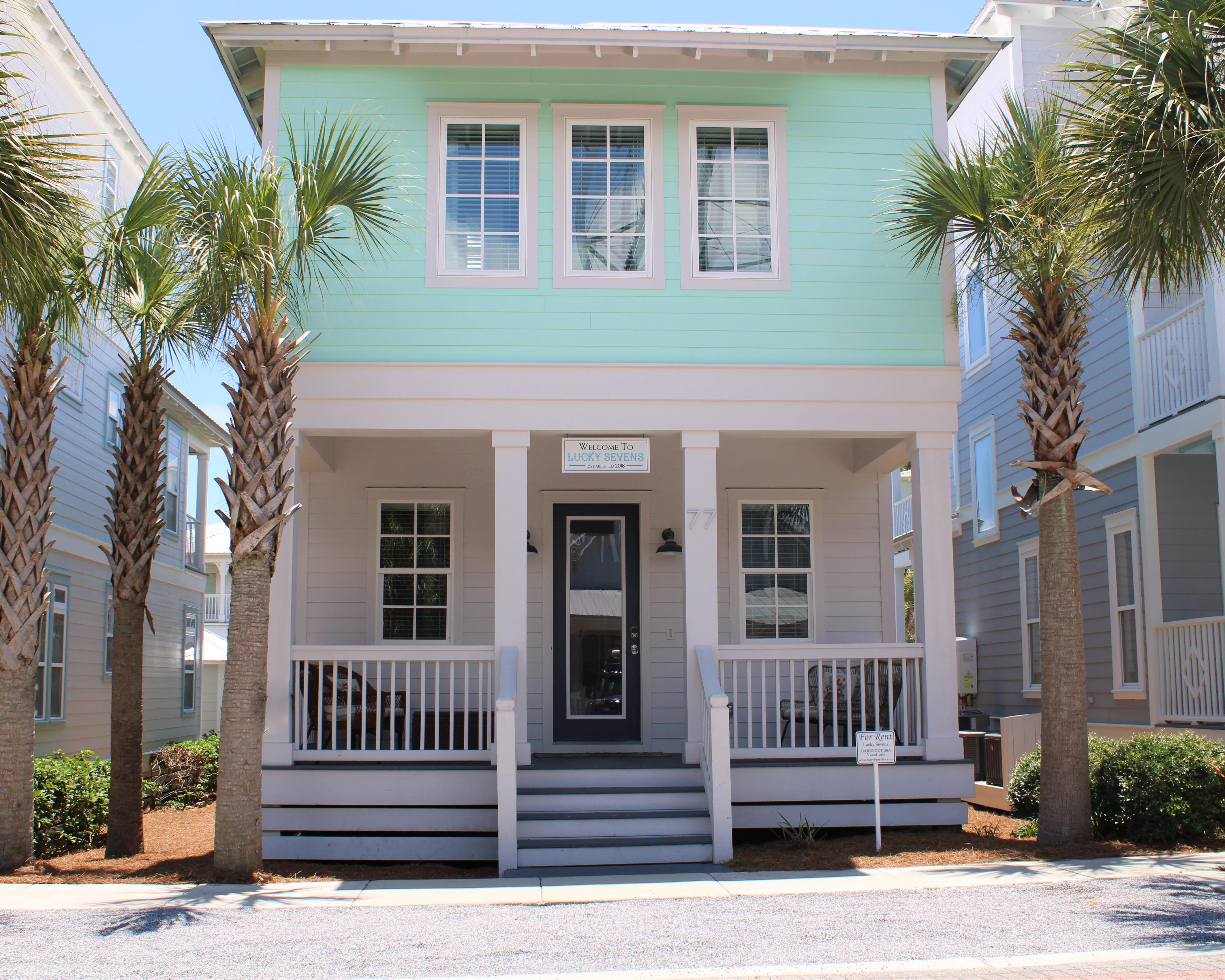 Lucky Sevens NOW Pet Friendly,4bed/4.5baths, Sleeps16, Seacrest Beach