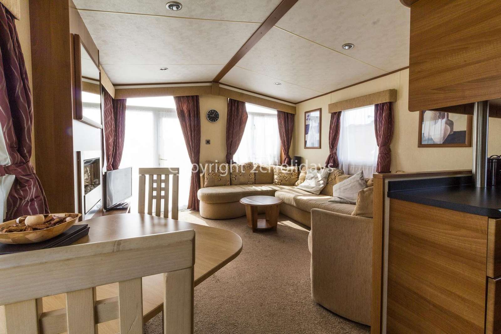 Spacious area to dine with your family