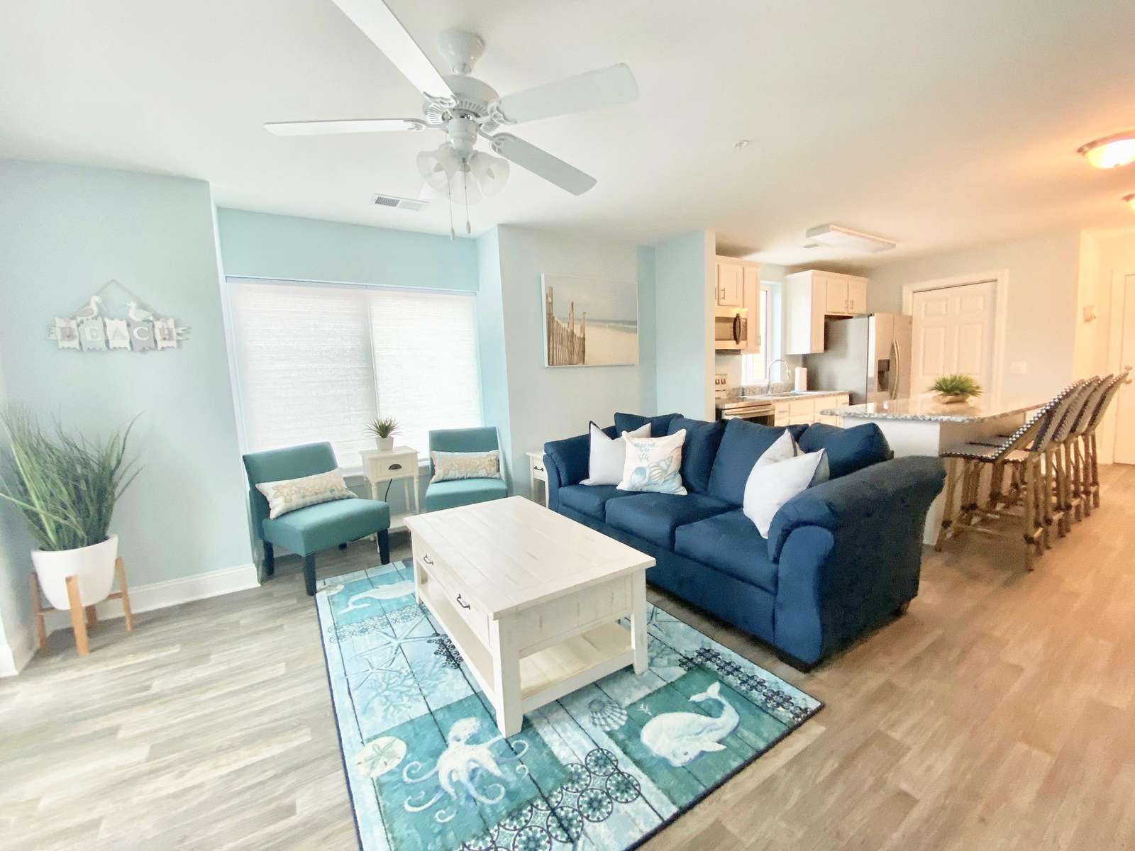All new flooring, and furnishings
