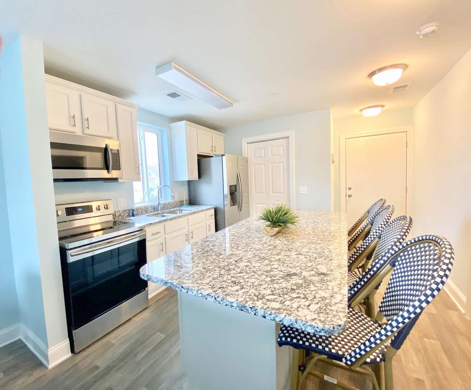Open floor plan with an abundance of natural light throughout