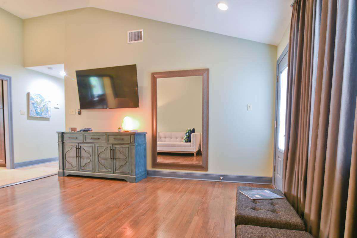 Restored 75 year old oak floors