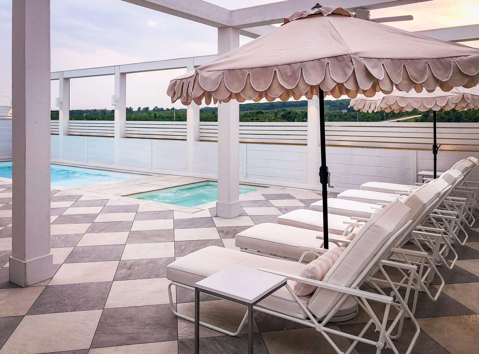 Deck & Pool Area