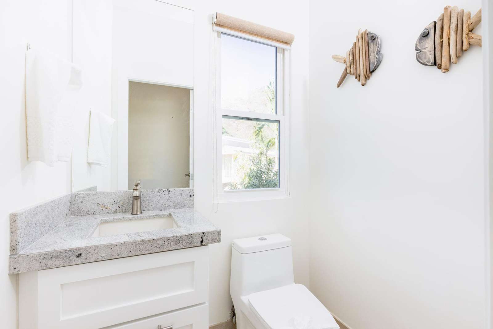 Guest half bathroom